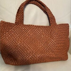 Falor leather tote bag